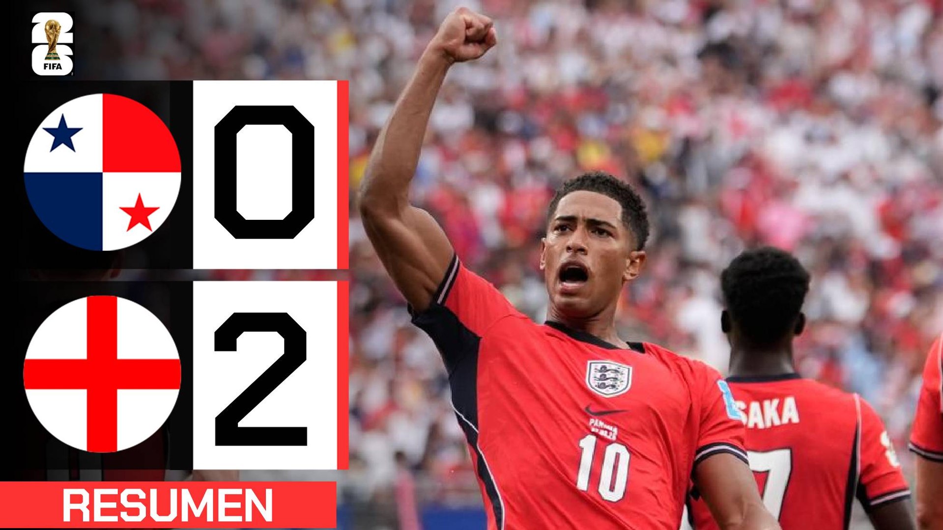 Panamá 0-2 Inglaterra | Resumen Mundial 2026