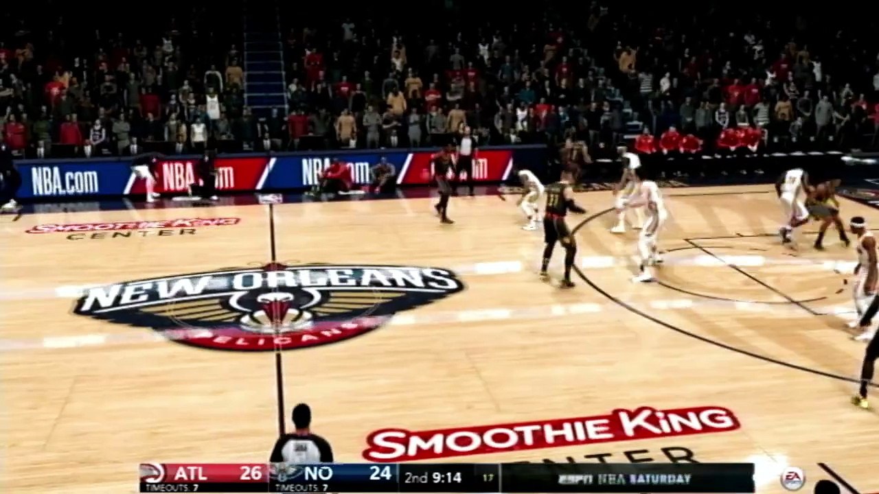 NBA Live 18 Pelicans vs Hawks