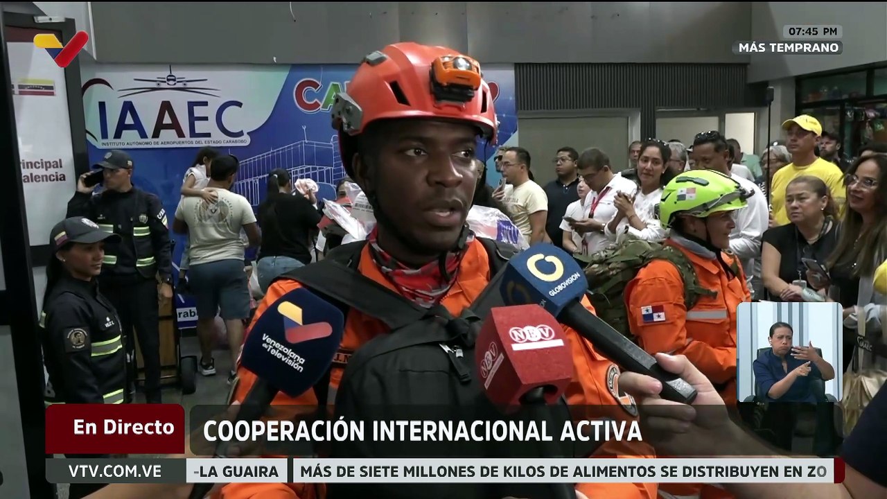 Carabobo | Siguen llegando delegaciones internacionales al Aeropuerto Internacional Arturo Michelena
