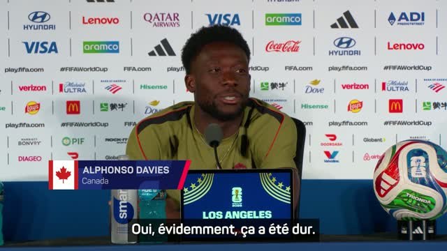 FOOTBALL : CdM 2026 : Canada - Davies : “Ça a été dur de voir les 3 premiers matches du banc”