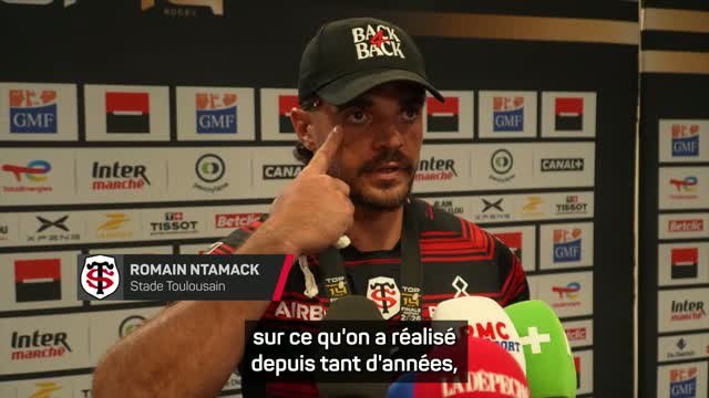 Stade Toulousain - Ntamack après les 4 titres de champion de suite : “On ne se rend pas compte”