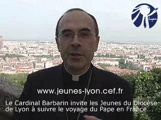 Invitation Cardinal Pape France - Jeunes Diocèse Lyon