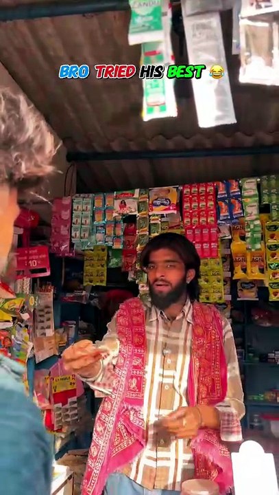Bro Tried His Best to Pass Torn Note 😂 | Funny Shopkeeper Comedy Shorts