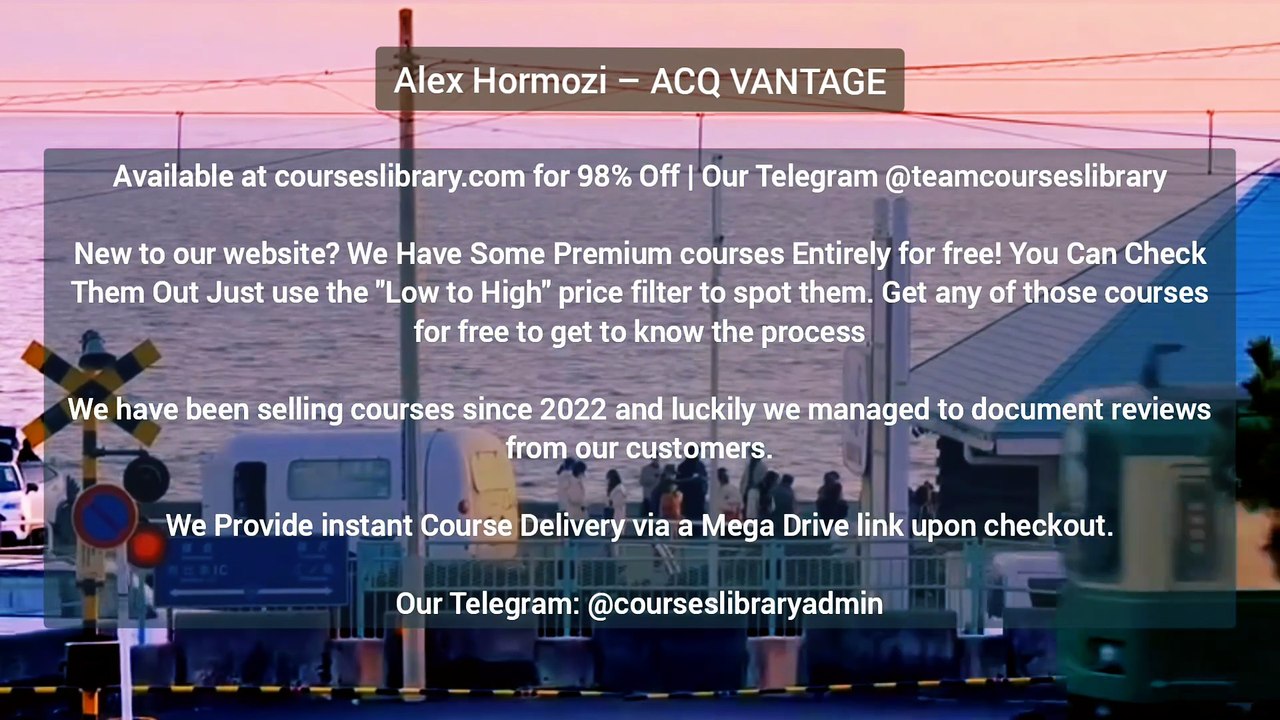Alex Hormozi – ACQ VANTAGE