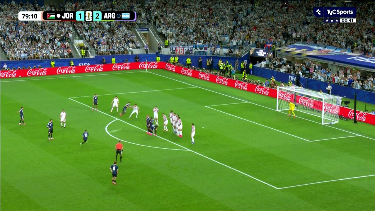 Argentina 3 - 1 Jordania | Gol de Lionel Messi