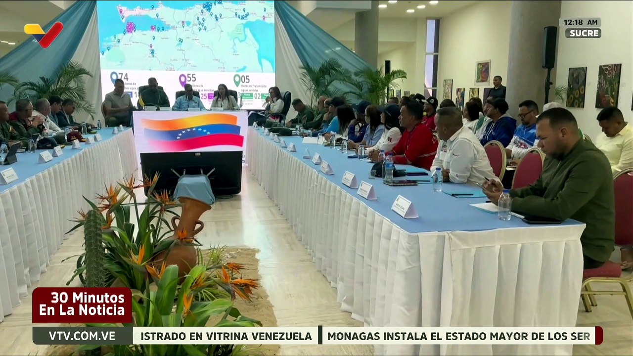 Autoridades activan plan estratégico para optimizar los servicios públicos en el estado Sucre