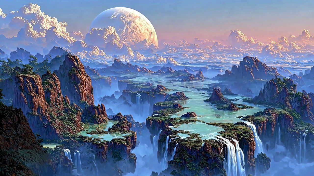 Exogravity Dreamscape — Deep Meditative Space Ambient & Cosmic Alien Landscapes  4K_