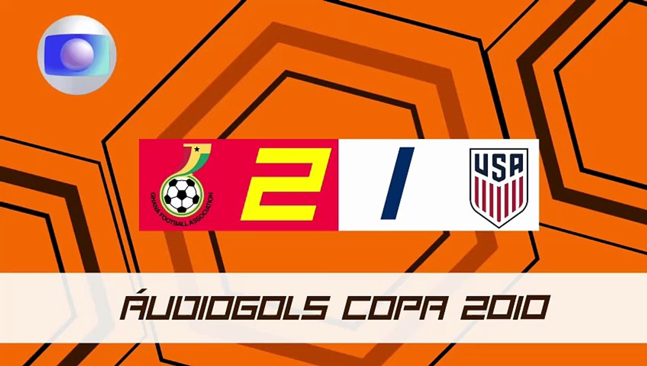 Áudiogols | Gana 2x1 Estados Unidos (Globo 2010)