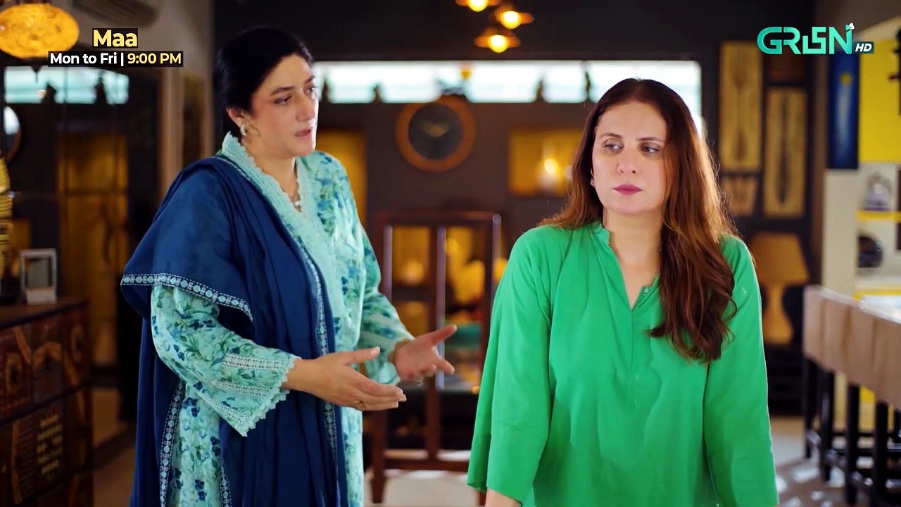 Zindagi Kahan Se Kahan Le Ayi Maa Aina Asif Ahmed Rafique Green TV