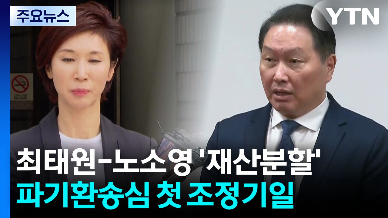 최태원-노소영 '재산분할' 파기환송심 첫 조정...결론 '아직' / YTN