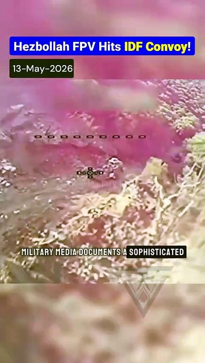 Drone Targets IDF Vehicle in Southern Lebanon