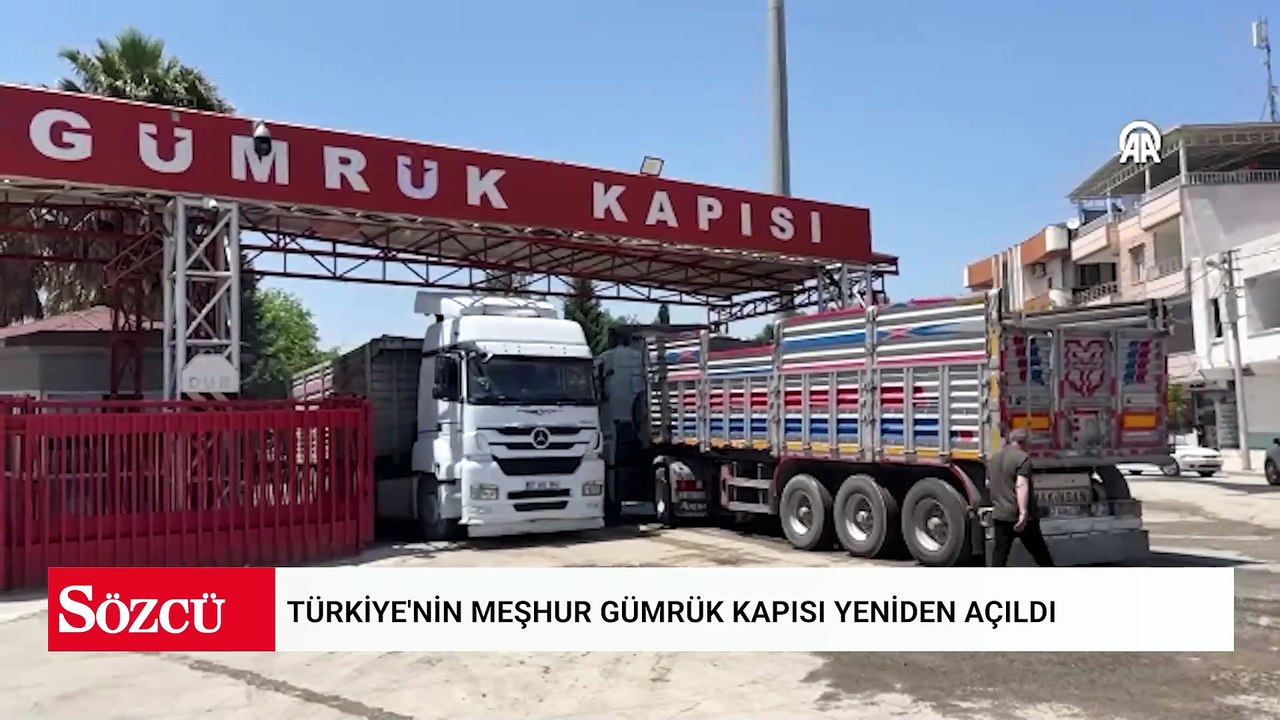 Türkiye'nin meşhur gümrük kapısı yeniden açıldı: Bir zamanlar günde 700 TIR geçiyordu