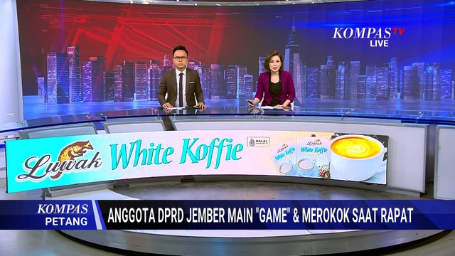 Viral! Anggota DPRD Jember Bermain Game Online dan Merokok Saat Rapat | KOMPAS PETANG