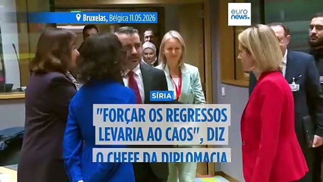 Forçar o regresso levará ao caos na Síria , diz ministro dos Negócios Estrangeiros à Euronews
