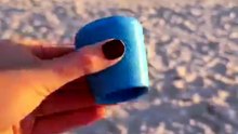 Ducha Portátil para Botella de Agua | Capuchón Silicona Playa Camping | Quita Arena Fácil