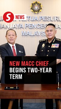New MACC chief clocks in for duty at Putrajaya HQ
