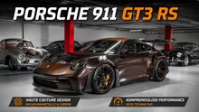 Sonderwunsch Porsche 911 GT3 RS in macadamiametallic & mattem Carbon