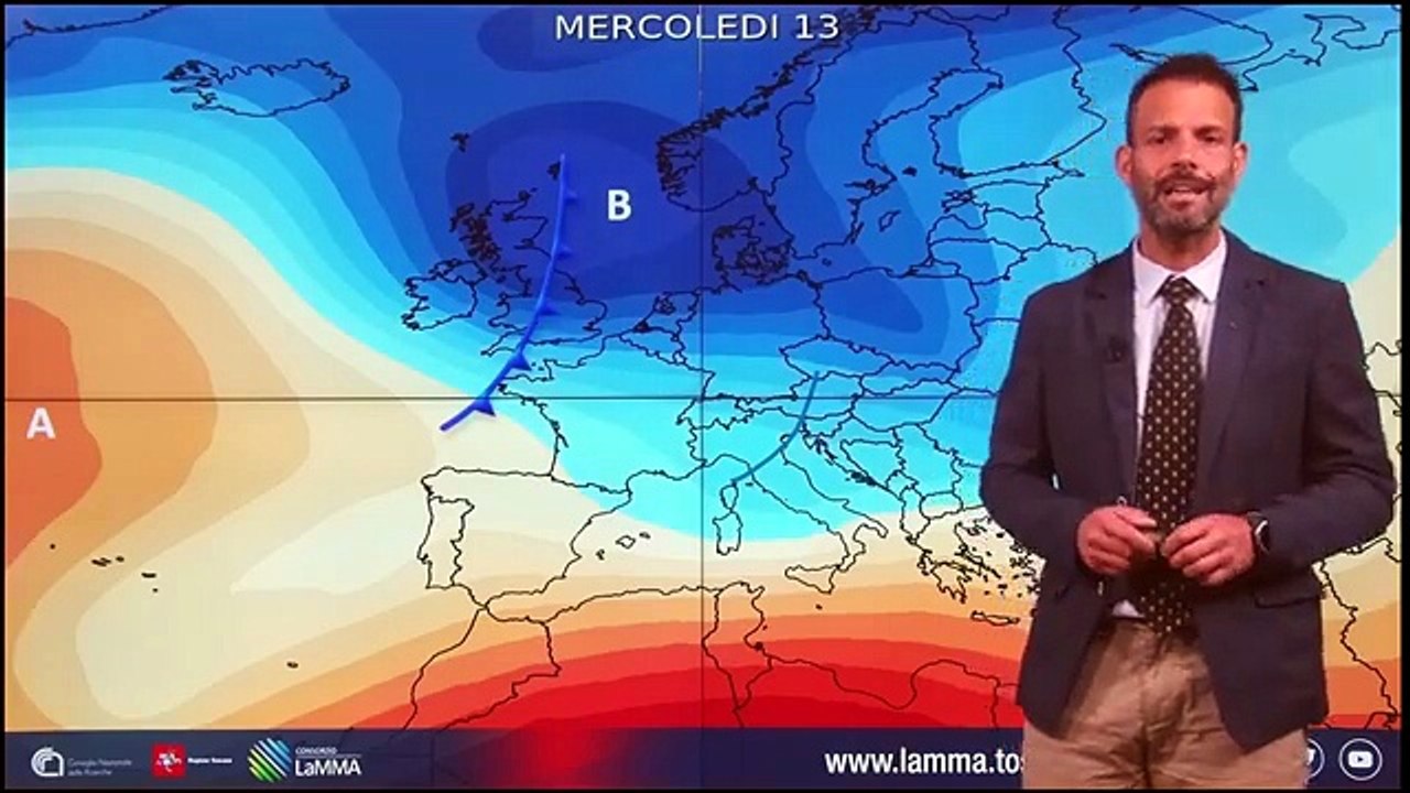 Meteo Toscana, le previsioni del Lamma
