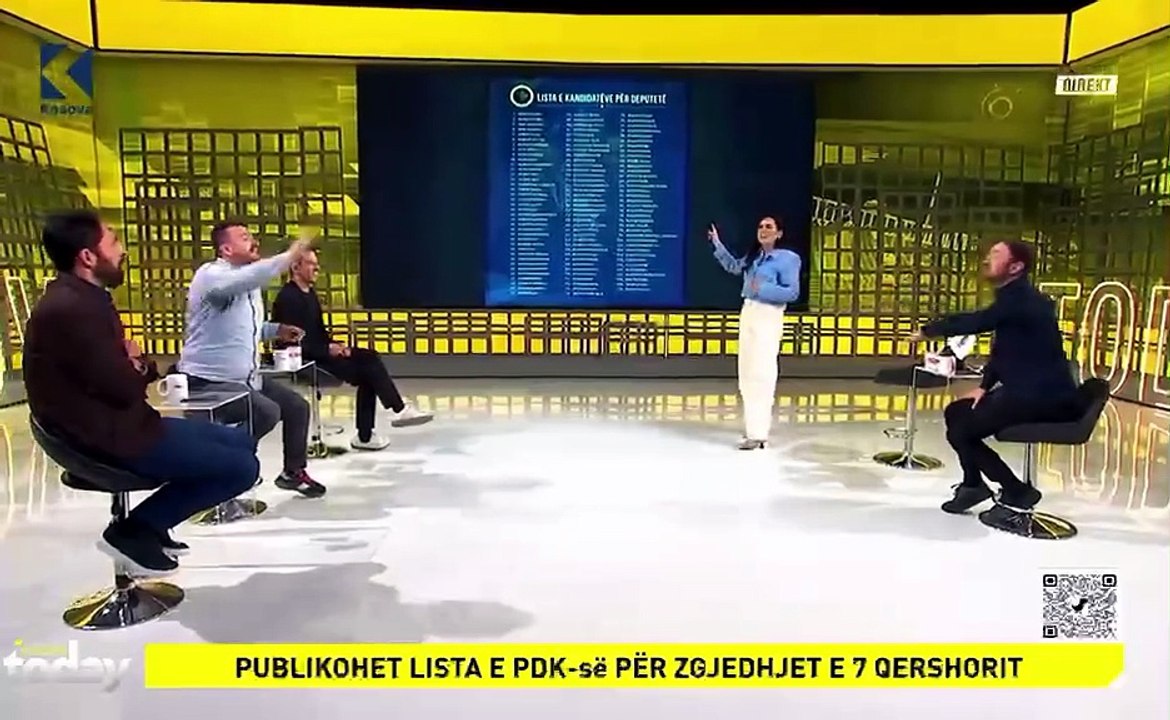 ‘‘Mos vërgllat’’, ‘‘budallë’’, tensione mes analistëve gjatë emisionit – Labinot Balaj largohet nga studio