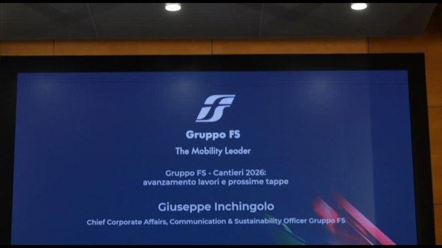 Ferrovie dello Stato presenta i cantieri per il 2026