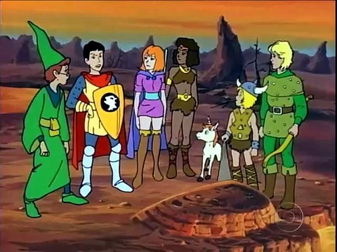 Dungeons & Dragons - Caverna do Dragão BEAUTY AND THE BOGBEAST Bela e a Fera do Pântano part 1of2