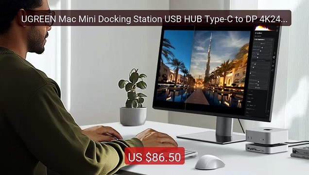 UGREEN Mac Mini Docking Station USB HUB Type-C to DP 4K240H... — Top Pick 2026 | Unbeatable Price!