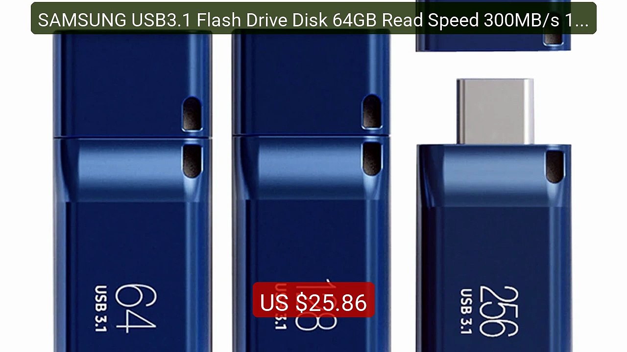 SAMSUNG USB3.1 Flash Drive Disk 64GB Read Speed 300MB/s 128GB 256G... — Best Deal 2026 | Shop Now!
