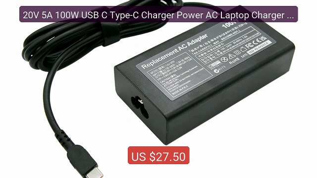 20V 5A 100W USB C Type-C Charger Power AC Laptop Charger Adapter F... — Best Deal 2026 | Shop Now!