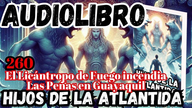 Audiolibro los Hijos de la Atlantida Capítulo 260 El Licántropo de Fuego incendia Las Peñas en Guayaquil