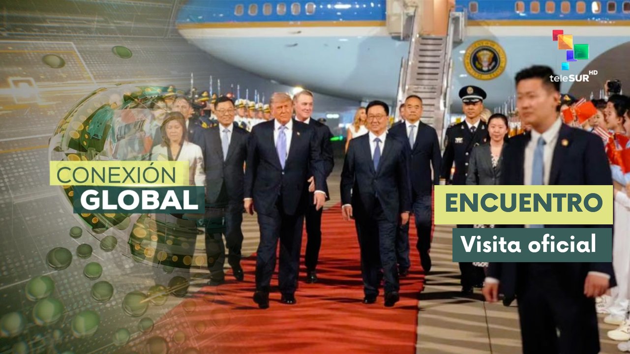 Pdte. Trump realiza visita a Beijing para reunirse con el pdte. Xi Jinping