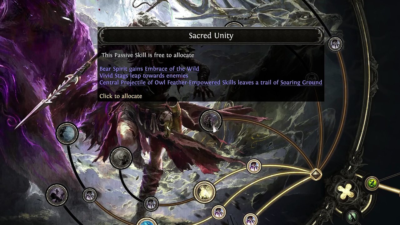 Path of Exile 2 zeigt die neue Geistläuferin aus Return of the Ancients im Trailer