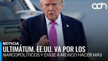 Ultimátum. EE.UU. va por los narcopolíticos y exige a México hacer más