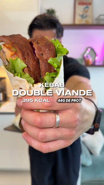 KEBAB DOUBLE VIANDE 🥩 🥙 🐔
