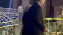 الفنان سامح الصريطي وحمدي هيكل في عزاء عبد الرحمن أبو زهرة