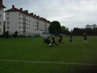 Entrainement Fenris junior : Passe à momo