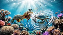 Mantis Shrimp Power Punch Attack