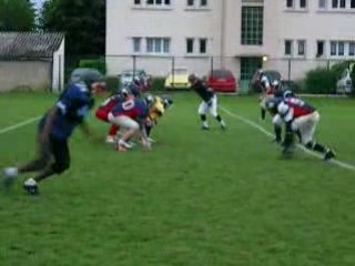 Entrainement Fenris junior : tackle Alex