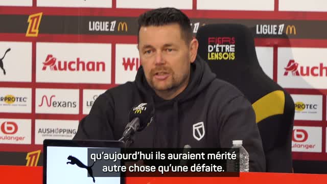 Lens - Sage : "Le score est très injuste"