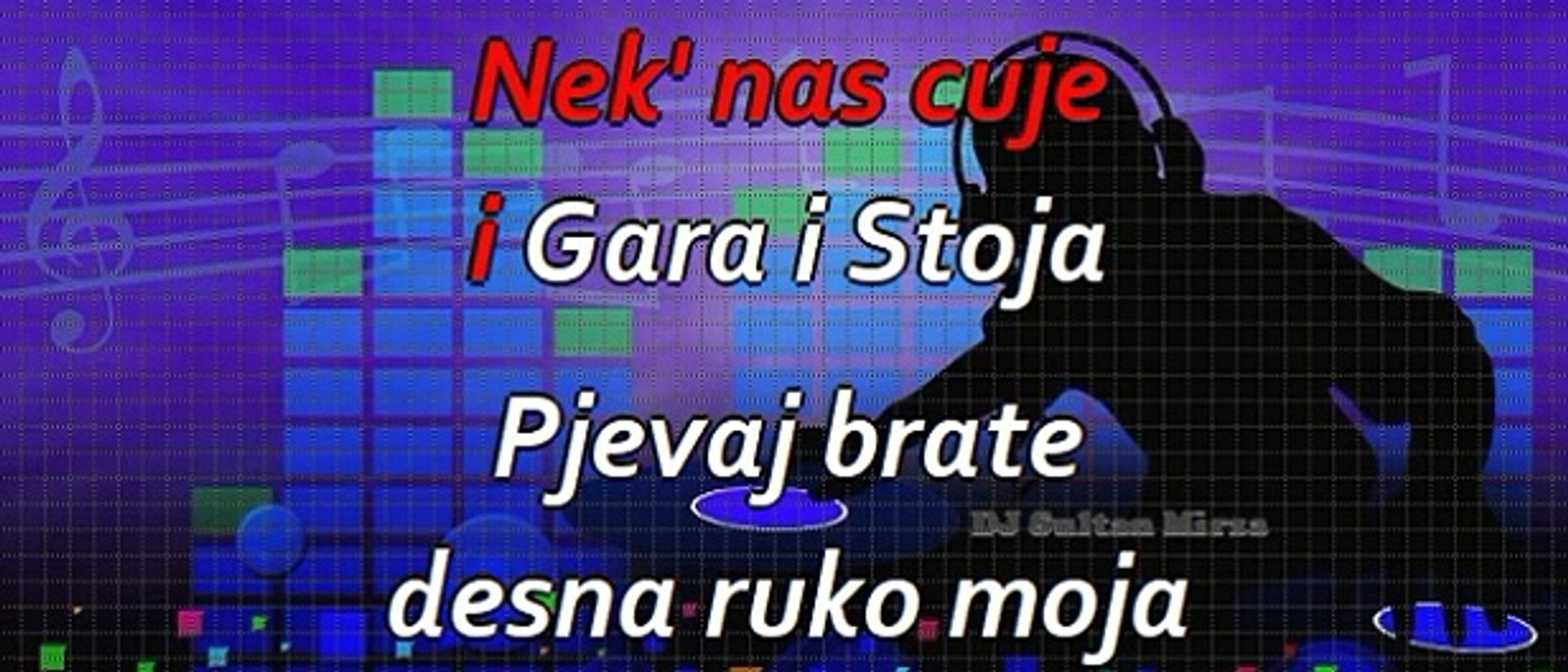Hoćemo li, brate, zapjevati - Gordan Krajišnik i Miloš Bojanić (uživo karaoke)