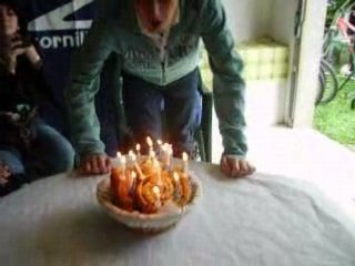 Soufflage de Bougies !!