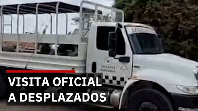 Reportan retiro de seguridad federal tras visita oficial en zona de desplazados en Guerrero