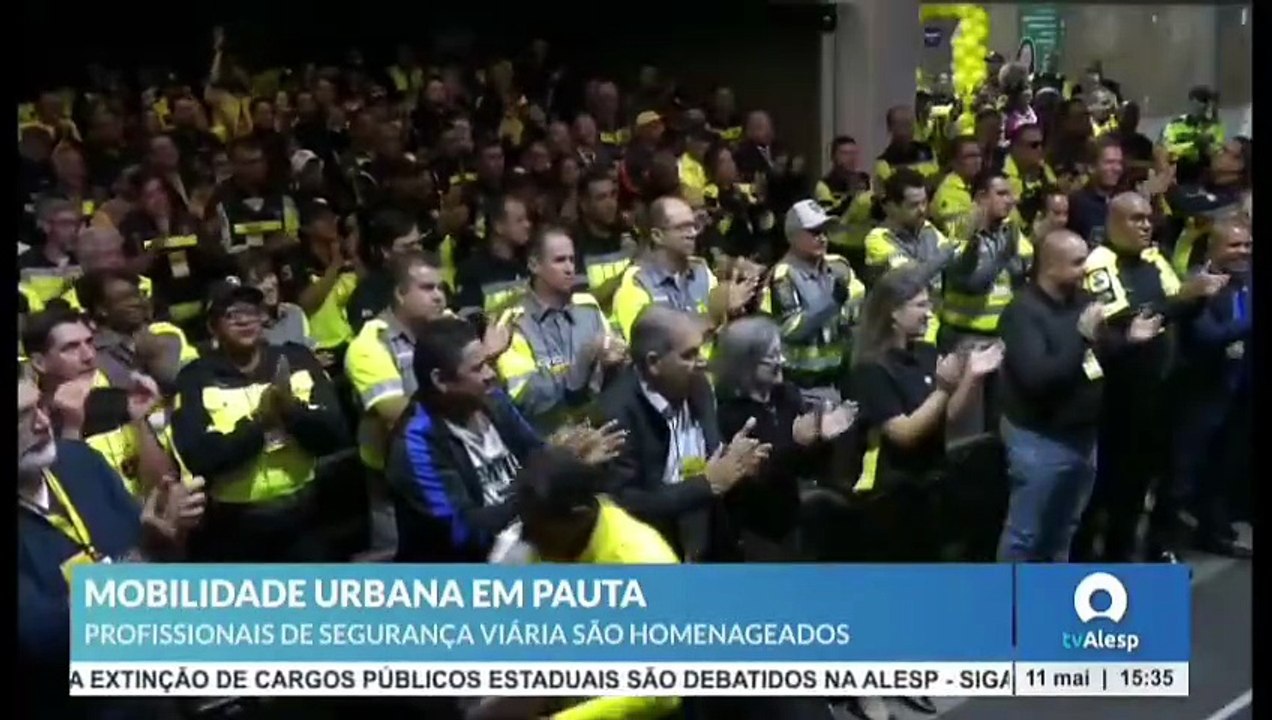 Patoense Antônio Coelho é homenageado na Assembleia Legislativa de São Paulo durante solenidade pelo Dia Nacional do Agente de Trânsito