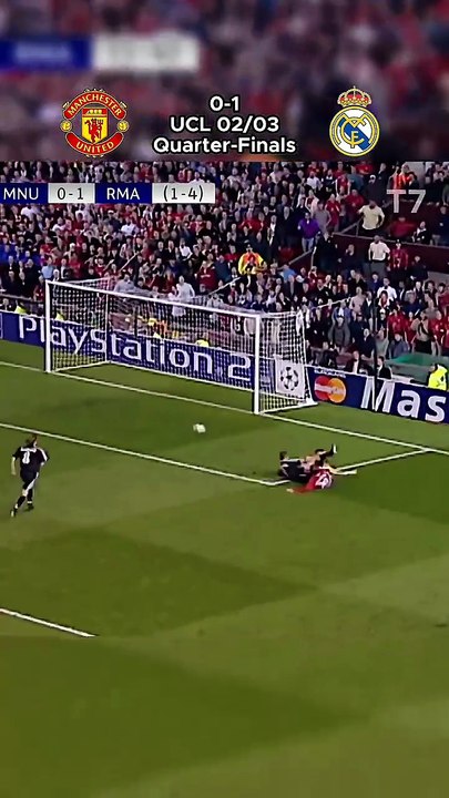 Manchester United vs Real Madrid 02/03 UCL Manchester United vs Real Madrid 02/03 UCL