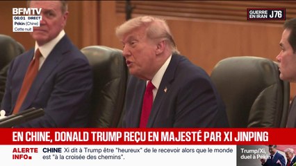 "C'est un honneur d'être votre ami": les premiers mots échangés entre Donald Trump et Xi Jinping...