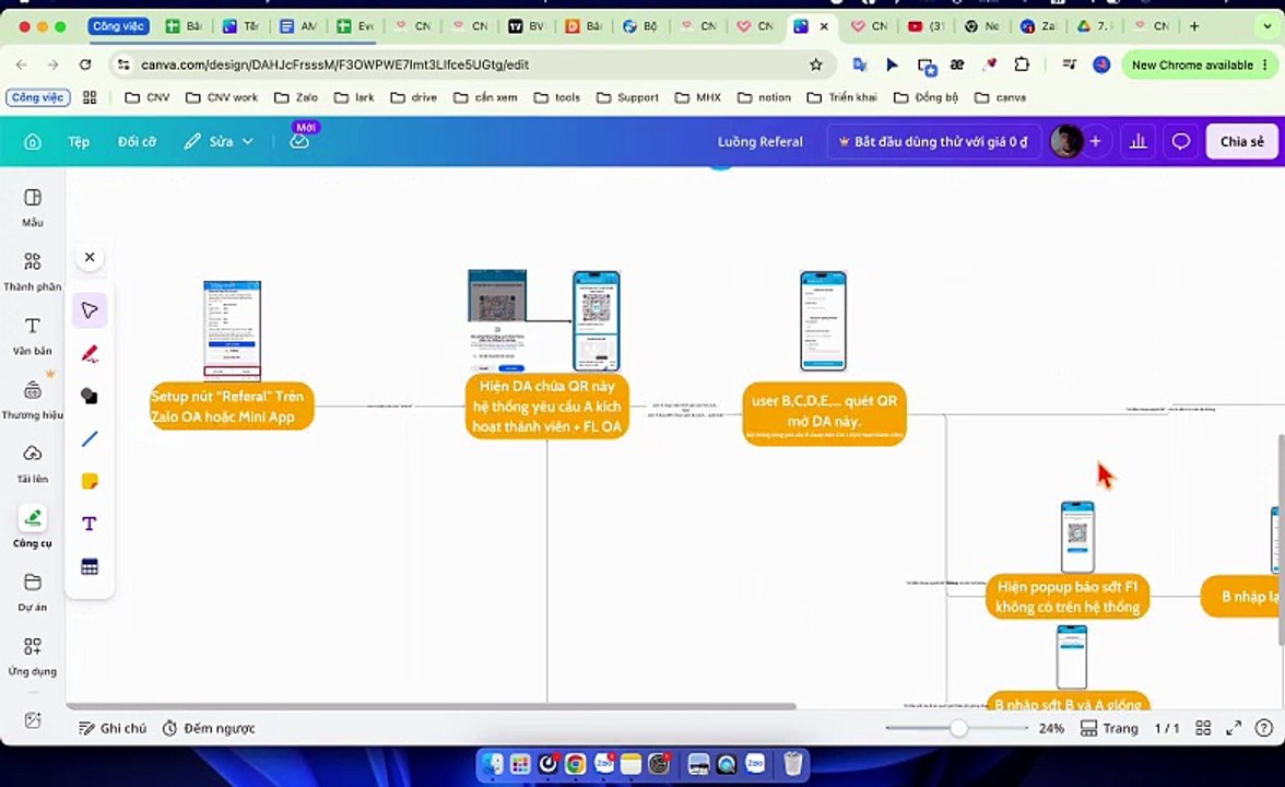 315 - Giải thích + Hướng dẫn đưa Link tính năng Referal lên Mini App