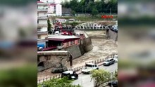 Ölümü hiçe saydı, yüzme bilmeden dereye atlayıp can kurtardı