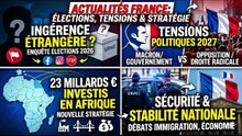 Actualités politiques en France : les dernières nouvelles importantes 🇫🇷 #France #Politique #Actualités #BreakingNews #EmmanuelMacron #NewsFrance