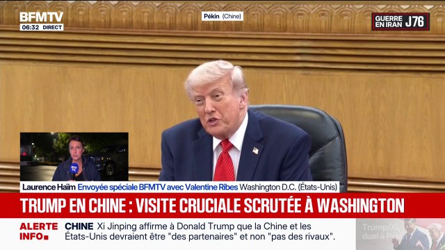 Guerre en Iran, tarifs douaniers... Sur quoi la rencontre entre Donald Trump et Xi Jinping porte-t-elle ?