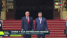 ¡Visita histórica! Donald Trump visitó Pekín y se reunió con el presidente Xi Jingpin