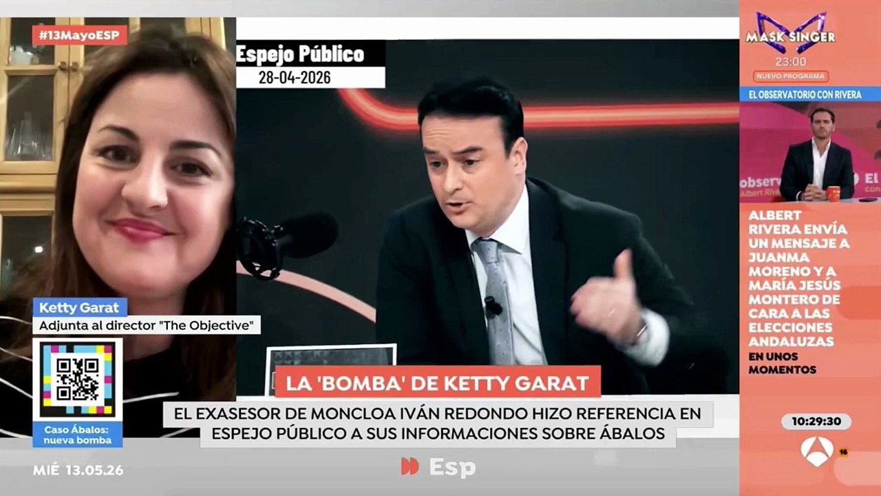Ketty Garat hace pedazos a Iván Redondo en directo por su gran mentira sobre Ábalos